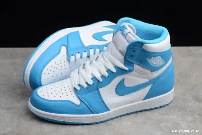 Reps LUCY 1 High 555088-117 Jordan 'UNC' OG Retro Air 0606